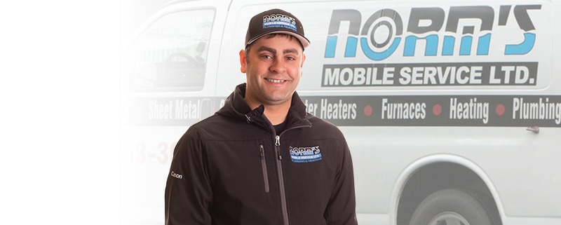 Meet Carson at Norms Plumbing and Heating - One of Nanaimos Best Plumbers and Heating Experts