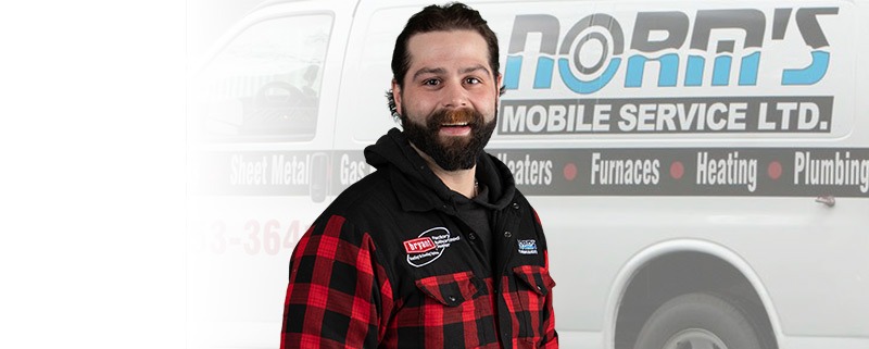 Meet Keegan - at Norms Plumbing and Heating - One of Nanaimos Best Plumbers and Heating Experts