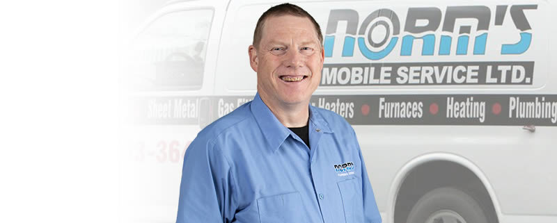 Rod Murenbeeld HVAC Specialist, at Norm's Plumbing and Heating, Nanaimo