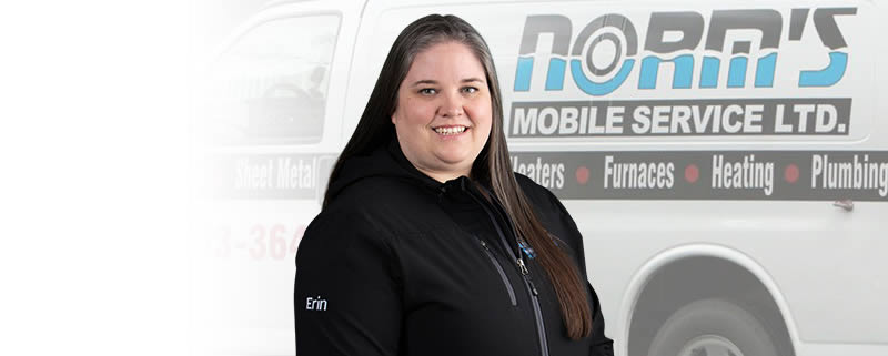 Erin Wilson Accounting and Office Administrator, at Norm's Plumbing and Heating, Nanaimo