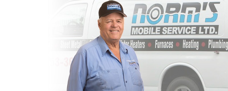 Meet Orville at Norms Plumbing and Heating - One of Nanaimos Best Plumbers and Heating Experts
