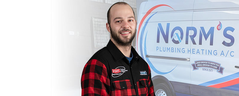 Meet Braeden - at Norms Plumbing and Heating - One of Nanaimos Best Plumbers and Heating Experts