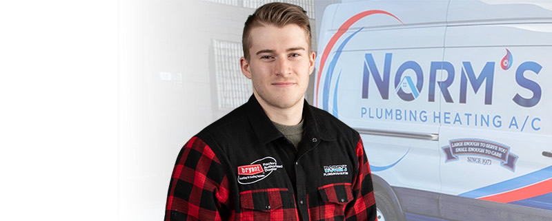 Meet Lane at Norms Plumbing and Heating - One of Nanaimos Best Plumbers and Heating Experts