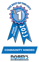 Norms Best of City Ribbon 23 Community Minded