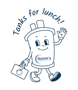 norms tanks for lunch program