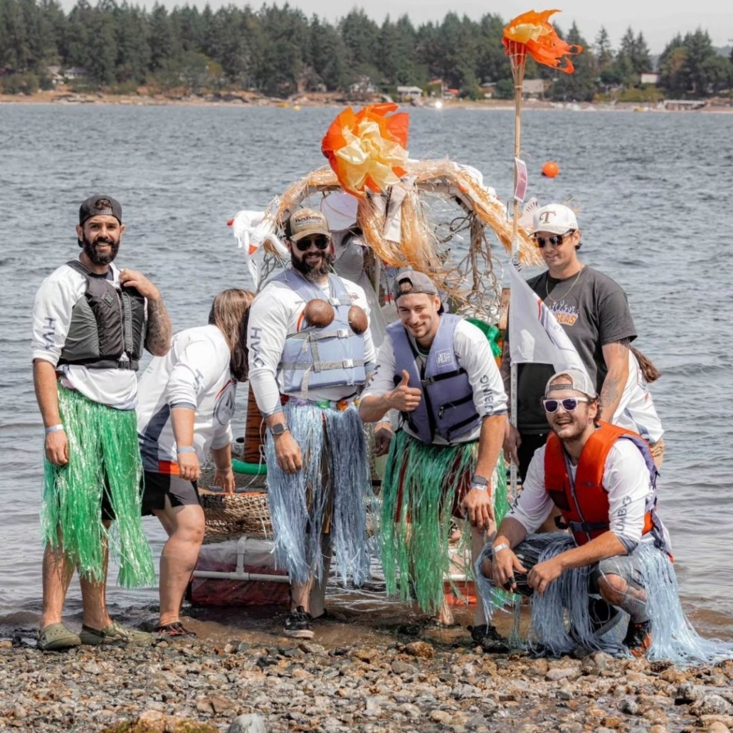 Second Place at the 40th Annual Silly Boat Regatta 5 2