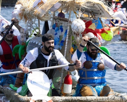 Second Place at the 40th Annual Silly Boat Regatta 6 5