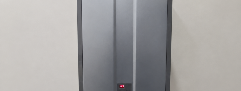 Tankless Water Heater Problems: When to Call for Service 1 Installed Rinnai tankless water heater serviced by Norm’s Plumbing and Heating